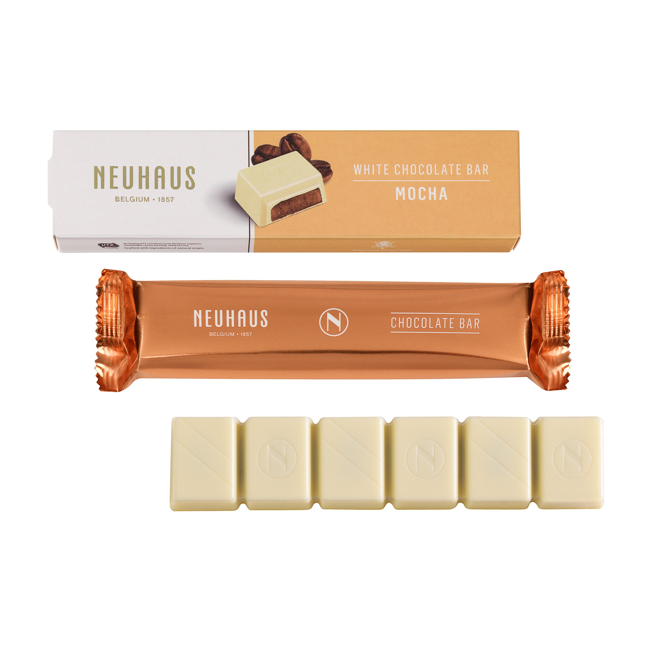 White Chocolate Bar Mocha Neuhaus Chocolates
